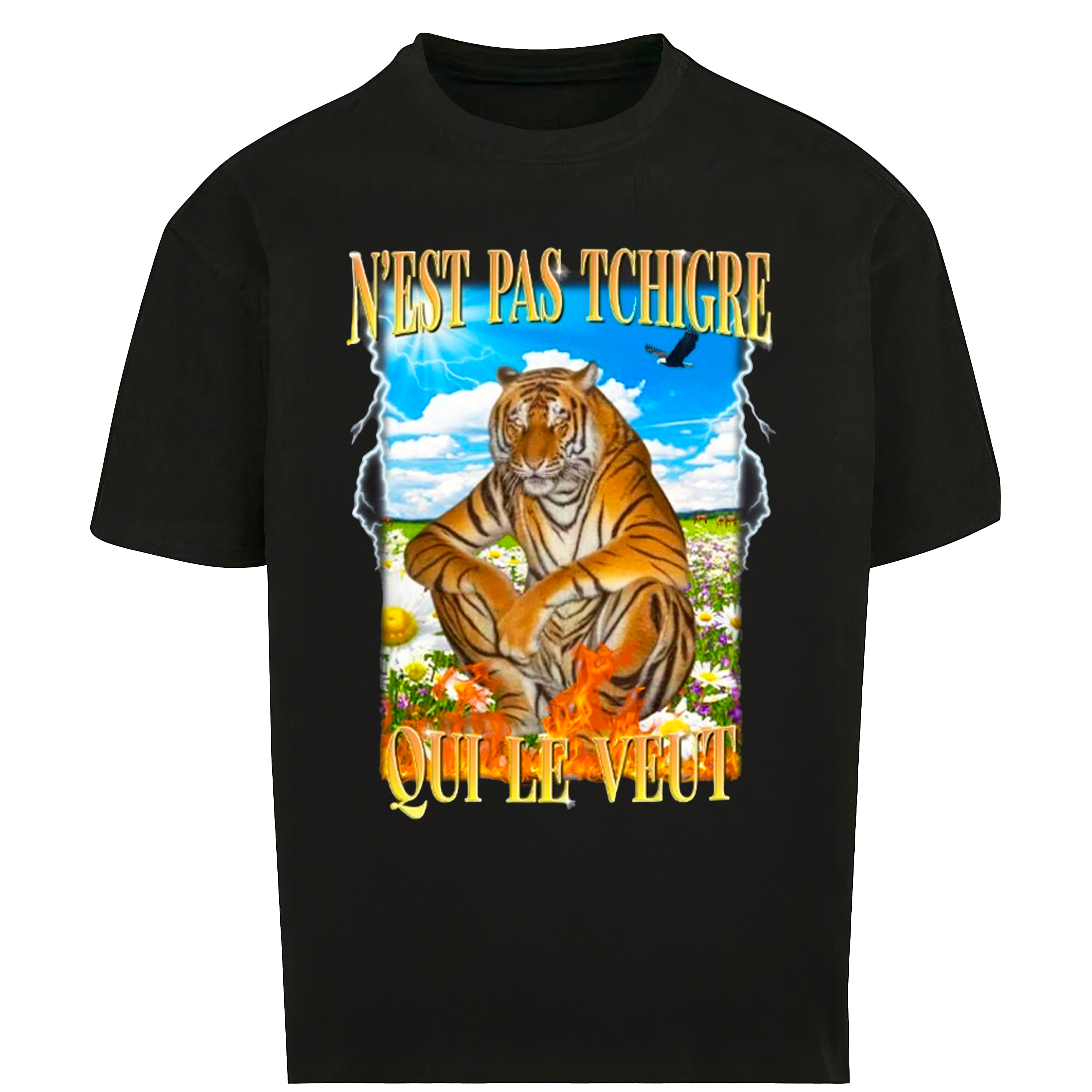 T-shirt N'EST PAS TCHIGRE QUI VEUT